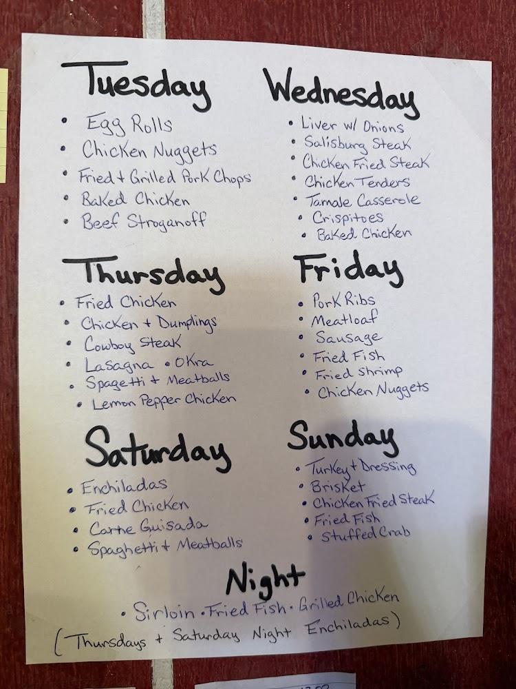 Butter Churn Restaurant Menu image 1
