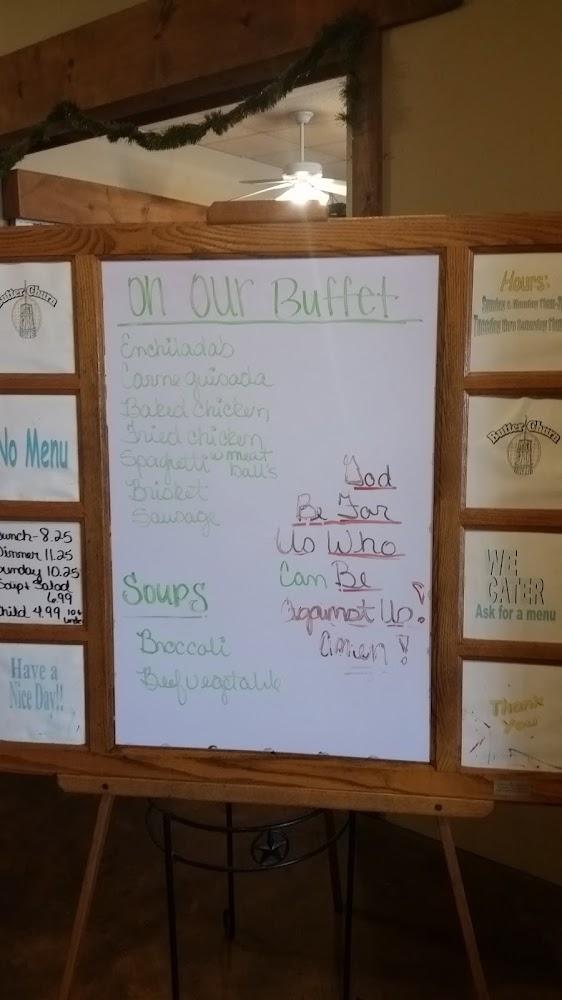 Butter Churn Restaurant Menu image 3
